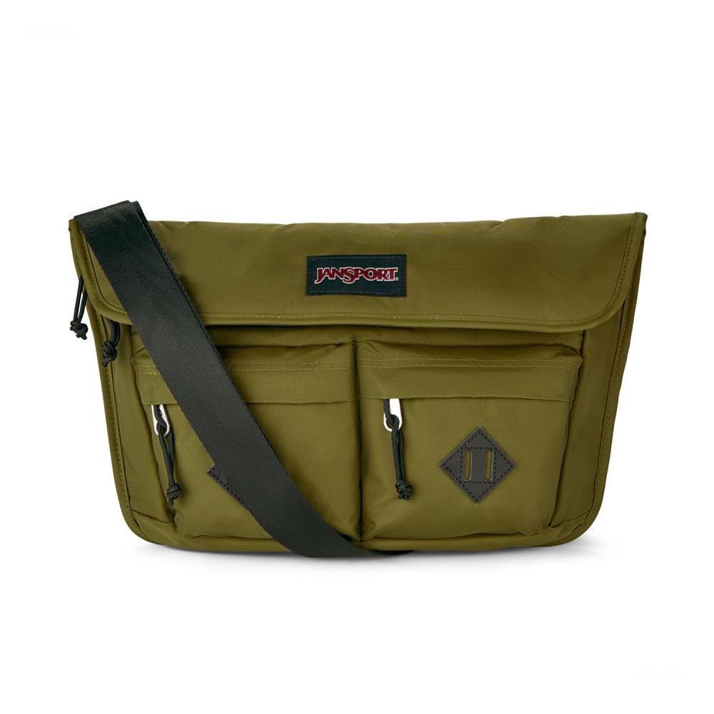 Sac Bandoulière JanSport Larimer Vert Olive | SUE-54821374